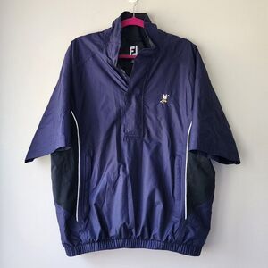FootJoy Men's Short Sleeve Windbreaker | Medium | DryJoys Golf Jacket